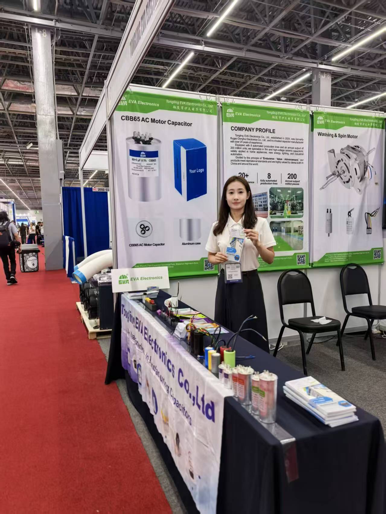 Компания EVA Capacitors представила свои решения для индустрии отопления, вентиляции и кондиционирования воздуха на выставке AHR Expo Mexico 2026.